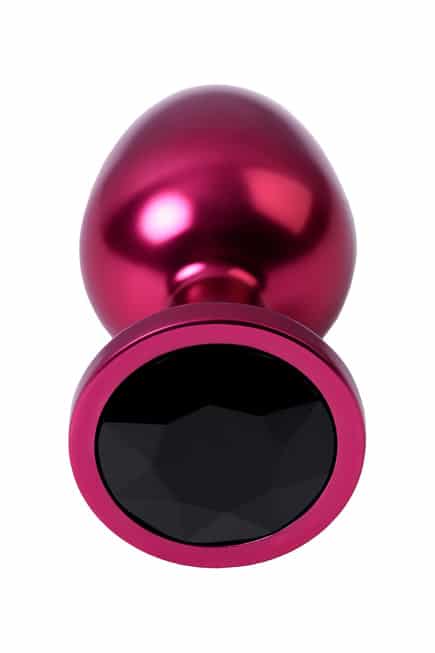 Toyfa Metal Plug Đỏ Đá Đen Anus Cao Cấp