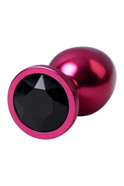 Toyfa Metal Plug Đỏ Đá Đen Anus Cao Cấp