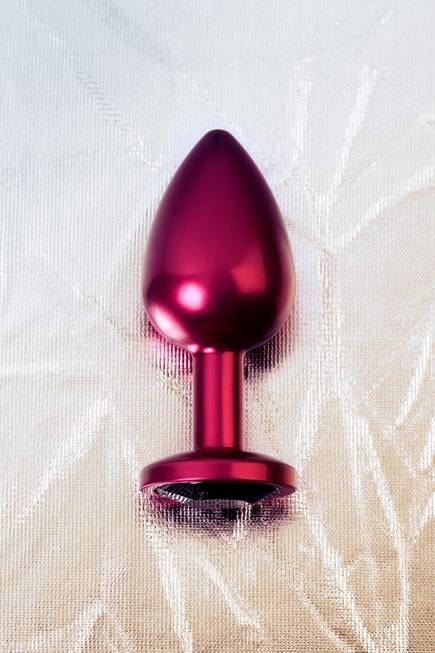 Toyfa Metal Plug Đỏ Đá Đen Anus Cao Cấp