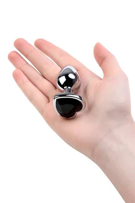 Plug kim loại Toyfa tim bạc 2.7cm sang chảnh gợi tình