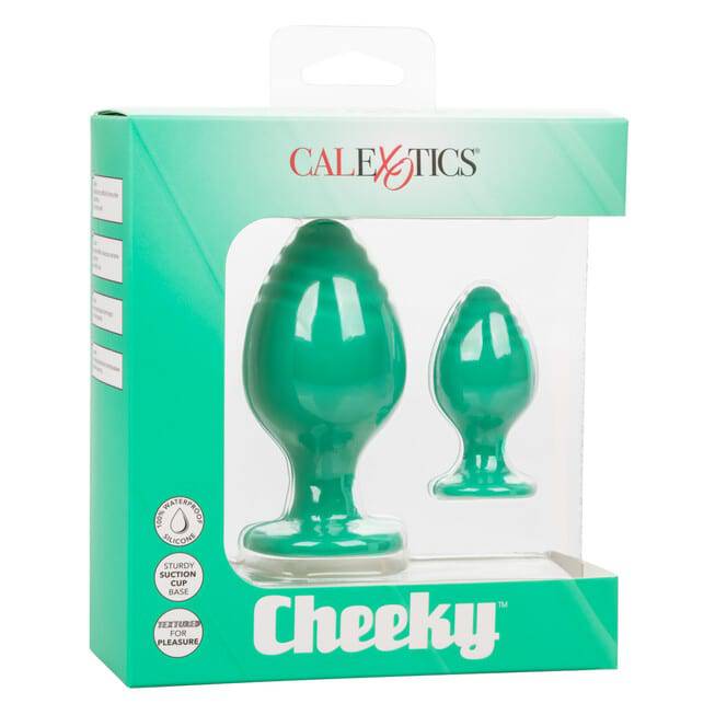 Bộ Nút Đít CalExotics Cheeky Xanh Nhẹ Nhàng