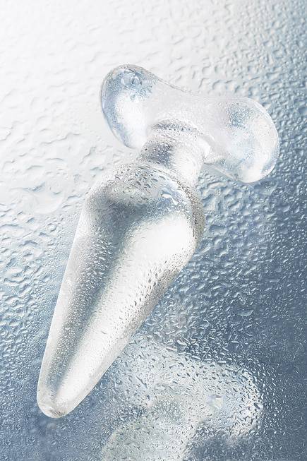 Sexus Glass Anal Plug Thủy Tinh Trong 11.5cm