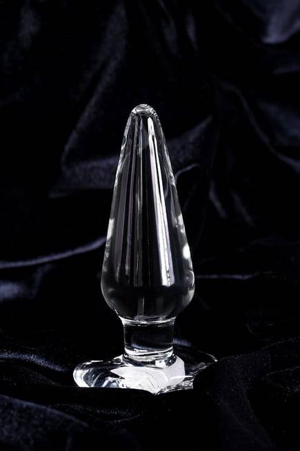 Sexus Glass Anal Plug Thủy Tinh Trong 11.5cm