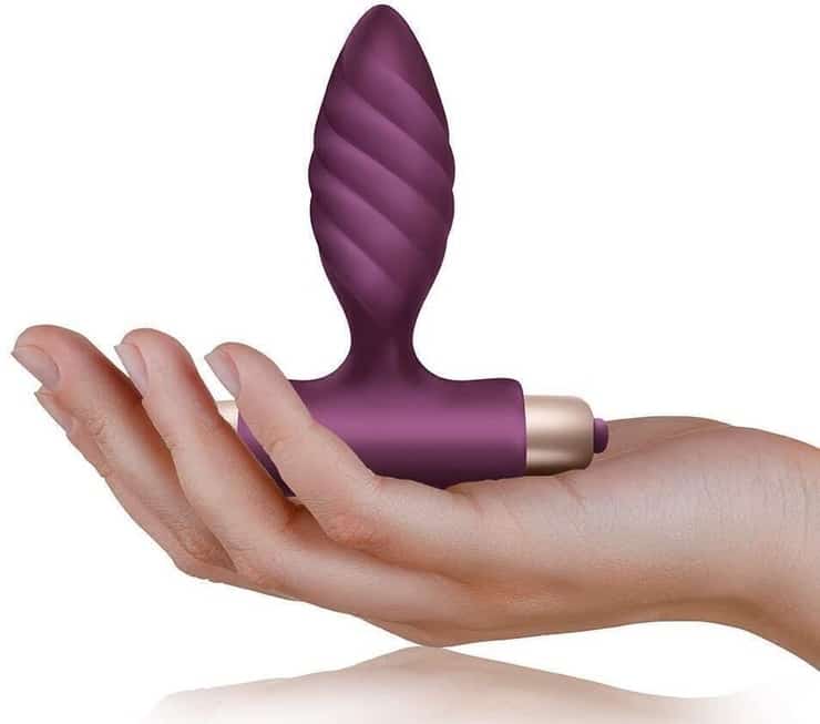 Climaximum Oryx Butt Plug Tím Rung An Toàn Siêu Hút