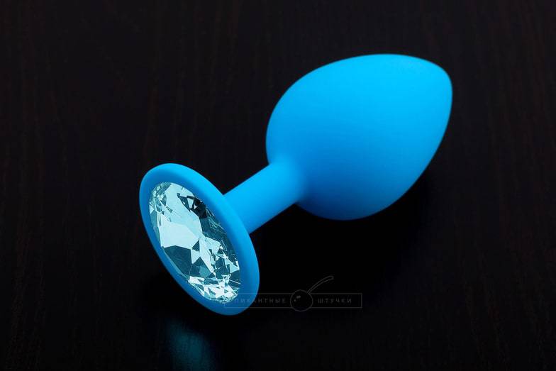 Plug Hậu Môn Piquant Xanh Lấp Lánh Khoái Lạc[satisfyer]​
