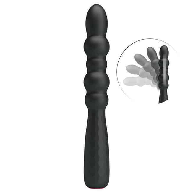 Pretty Love Monroe Rung Uốn Linh Hoạt Đen 18.5cm Siêu Mạnh