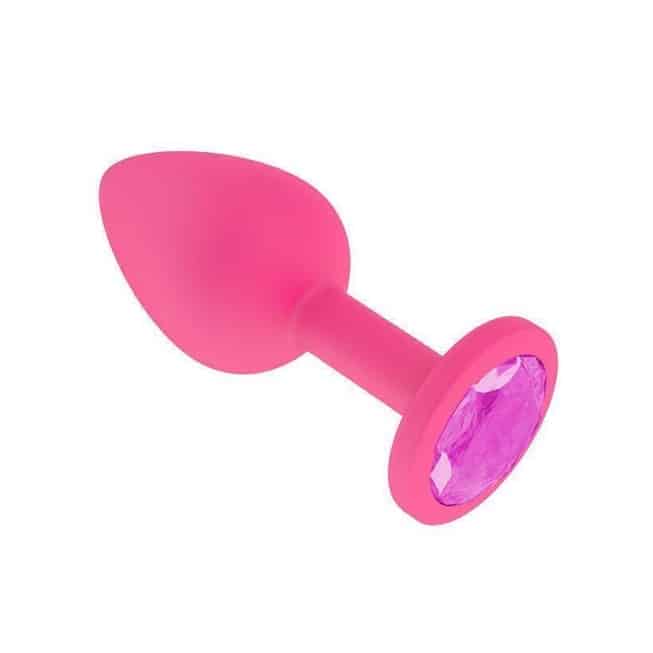 Džağa Džağa Butt Plug Hồng Pha Lê Siêu Xinh