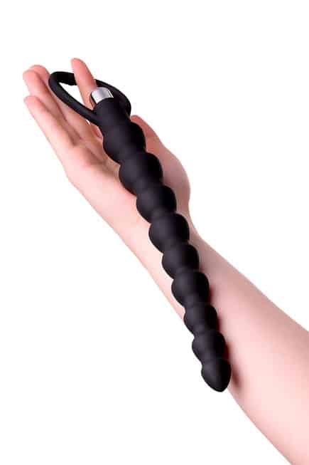 Chuỗi Bi Rung Hậu Môn Toyfa 32.7cm Đen Siêu Phê