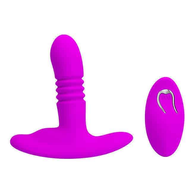 Pretty Love Heather massage tuyến tiền liệt fuchsia đẩy rung