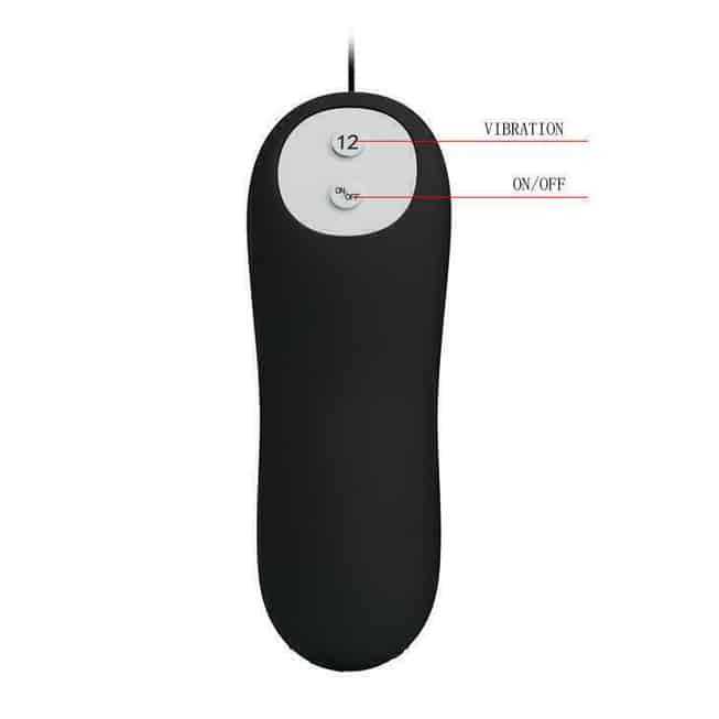 Plug Rung Pretty Love Đen Điều Khiển Xa