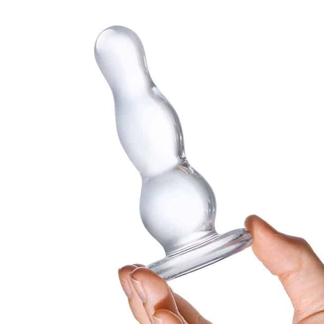 Anal Glas Cây Thông Kính 9cm Siêu Phẩm Khoái Cảm