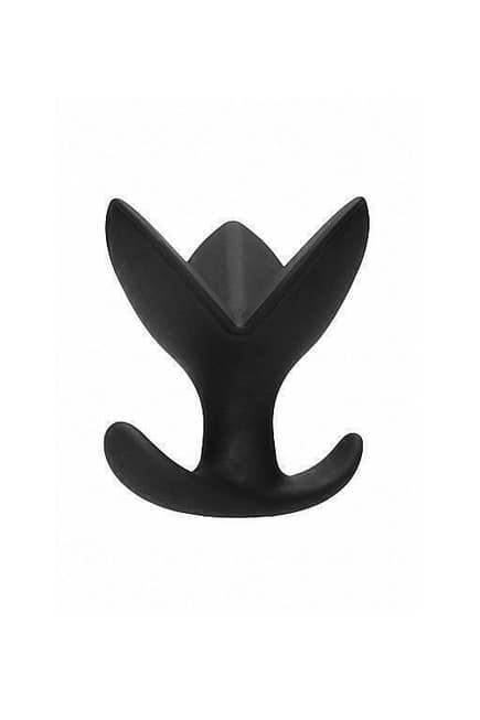 Shots 3-Way Butt Plug Mở Rộng Đen 8cm Hậu Môn Mở Rộng 