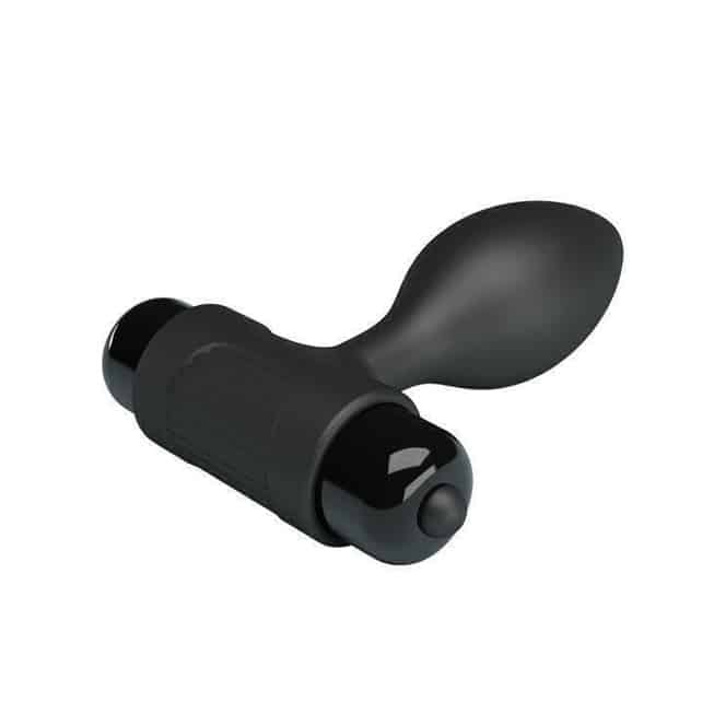Pretty Love Vibra Butt Plug Đen Rung Mạnh