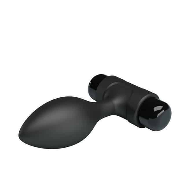 Pretty Love Vibra Butt Plug Đen Rung Mạnh