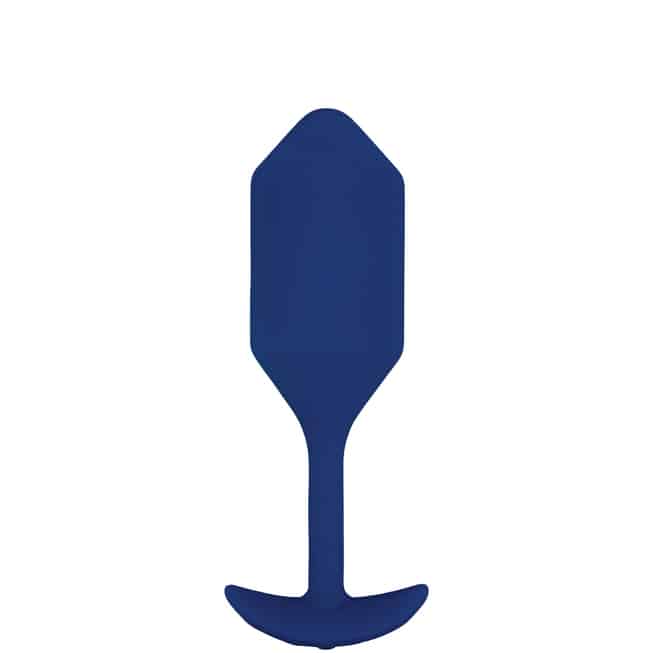 b-Vibe Snug Plug 4 Xanh 4.3cm Rung Đeo Lâu Dài