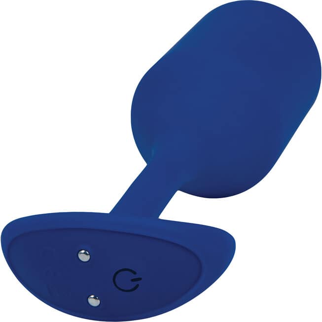 b-Vibe Snug Plug 4 Xanh 4.3cm Rung Đeo Lâu Dài
