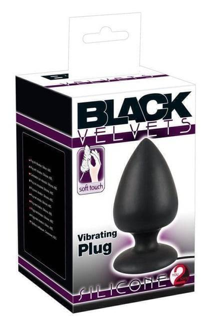 Black Velvets Plug Rung Remote Đen Siêu Mạnh