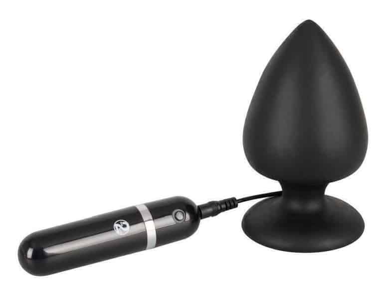 Black Velvets Plug Rung Remote Đen Siêu Mạnh
