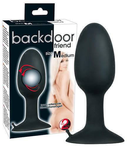 Orion Backdoor Friend M Plug Đen Cân Bằng Khoái Lạc Hoàn Hảo