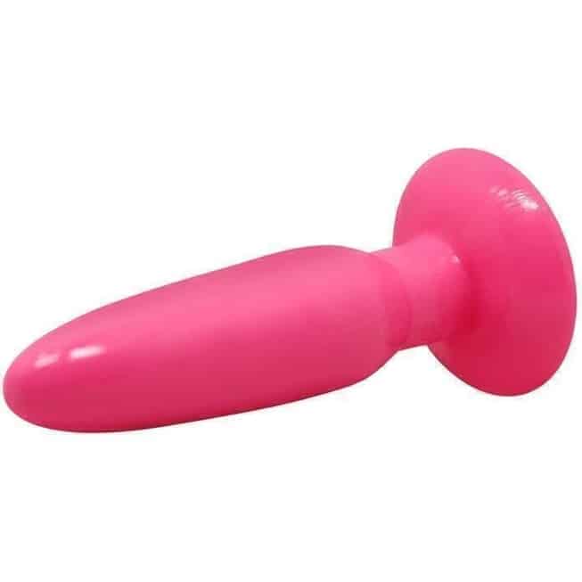 Baile Butt Plug Hút 13.5cm Hồng Anal Dễ Dùng