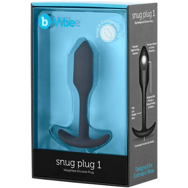 b-Vibe Snug Plug 1 2.2cm Đít Nhỏ Giữ Hình Hoàn Hảo