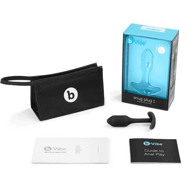 b-Vibe Snug Plug 1 2.2cm Đít Nhỏ Giữ Hình Hoàn Hảo
