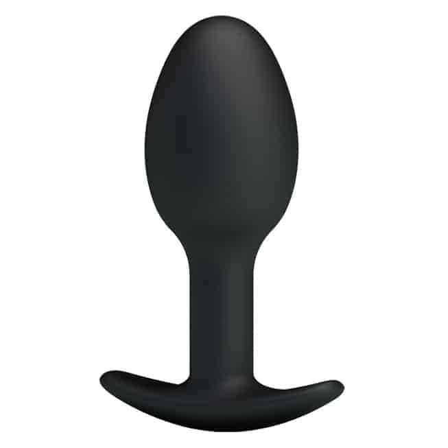 Pretty Love Anal Balls Silicon Đen 3cm Chuỗi Siêu Mịn