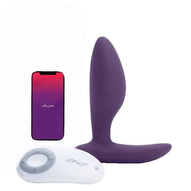 Plug Mông We-Vibe Ditto Tím Điều Khiển Từ Xa Rung Mạnh