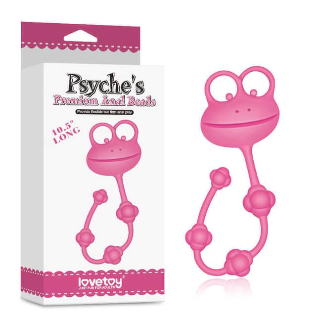 Anal Beads LoveToy Psiches Premium Hồng Siêu Mượt