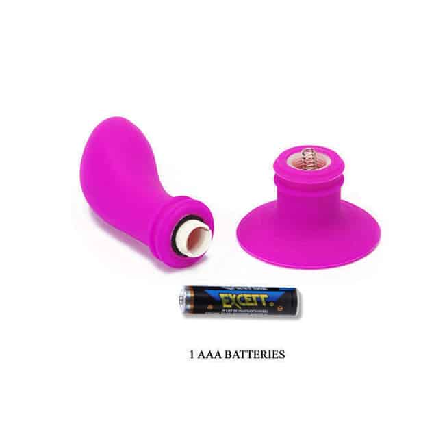 Plug Rung Baile Booty 4cm Hồng Phấn Nóng Bỏng