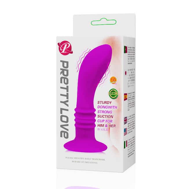 Plug Rung Baile Booty 4cm Hồng Phấn Nóng Bỏng