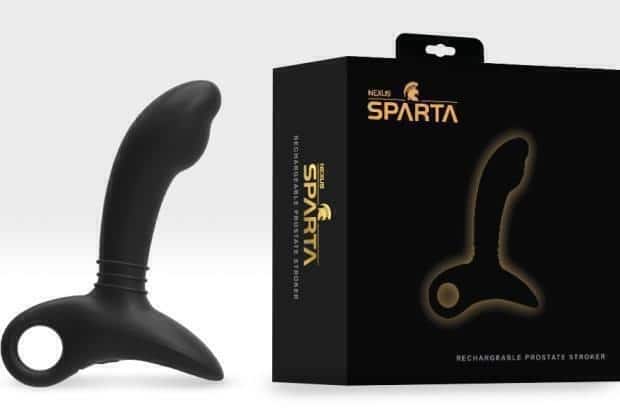 Nexus Sparta Massager Tiền Liệt Đen Thư Giãn Tuyệt Đối
