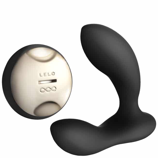 Vibromassage Prostate Lelo Hugo Đen Remote Mạnh