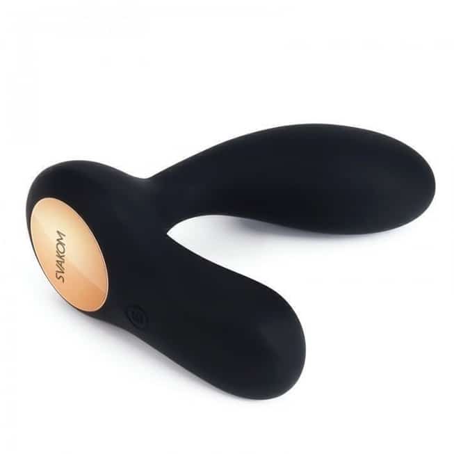 Svakom Vick massage tuyến tiền liệt đen DU 10cm rung app điều khiển