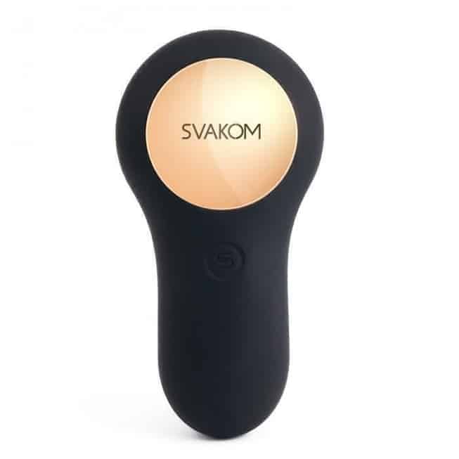 Svakom Vick Massage Tiền Liệt Đen 10cm Rung App