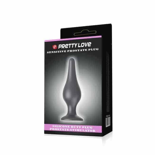 Pretty Love plug prostate hút đen trung bình sướng