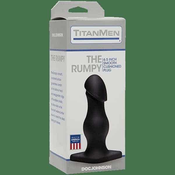 TitanMen Rumpy Plug Hậu Đen 15cm Lớn An Toàn Đỉnh