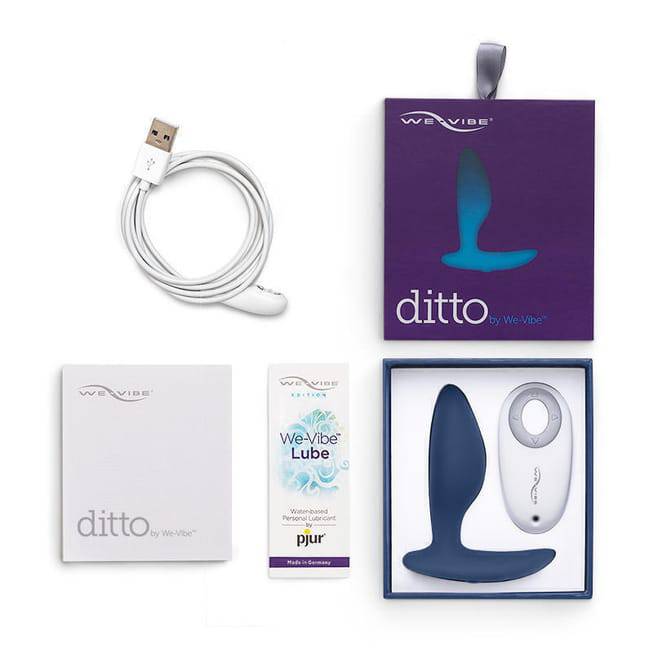 Plug Hậu Môn We-Vibe Ditto Xanh Remote Siêu Mạnh