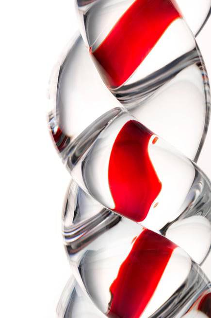 Sexus Glass Kính Hậu 18cm Nghệ Thuật 3.5cm Sang