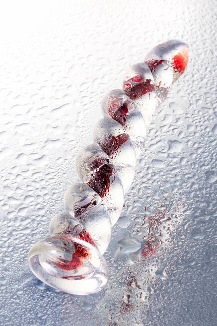 Sexus Glass Kính Hậu 18cm Nghệ Thuật 3.5cm Sang
