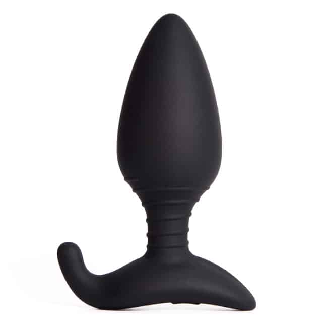 Lovense Hush M Butt Plug Rung App Đen 12.1cm Mạnh