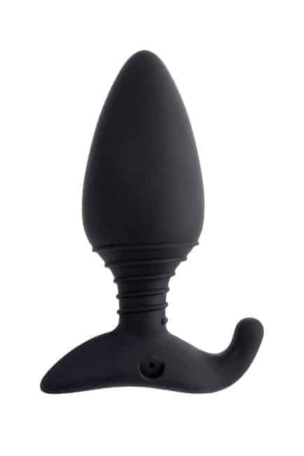 Lovense Hush M Butt Plug Rung App Đen 12.1cm Mạnh