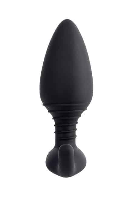 Lovense Hush M Butt Plug Rung App Đen 12.1cm Mạnh