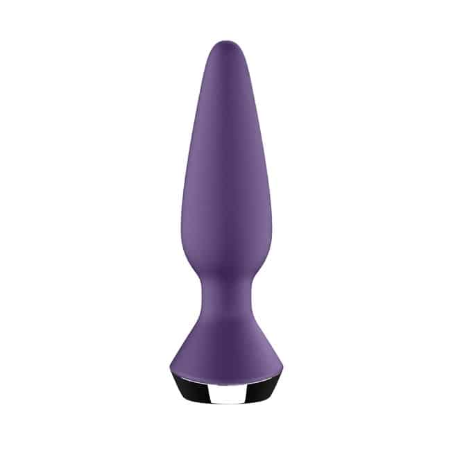 Satisfyer Plug-ilicious 1 Tím Rung App Hậu Môn 3cm