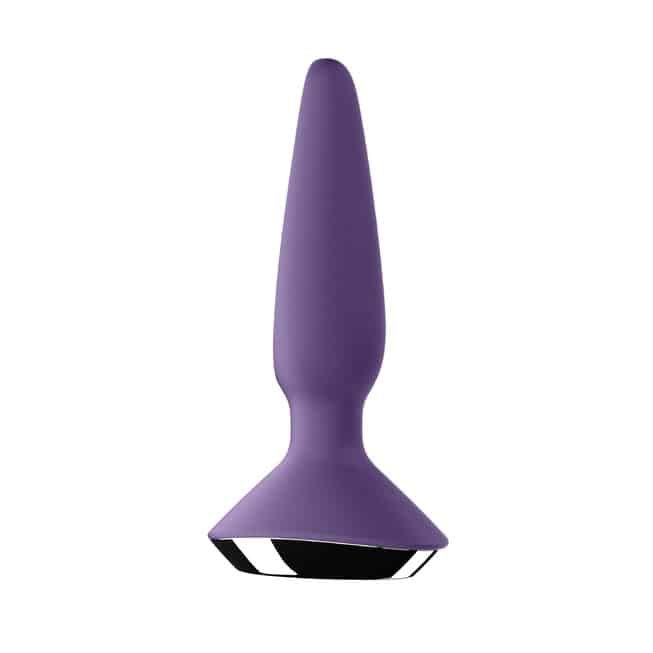 Plug Satisfyer Plug-ilicious 1 Tím Rung App 3cm