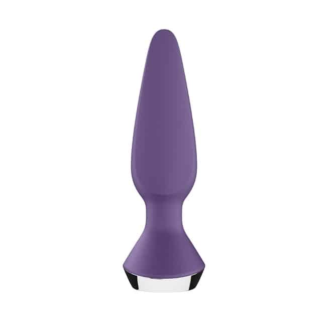Satisfyer Plug-ilicious 1 Tím Rung App Hậu Môn 3cm