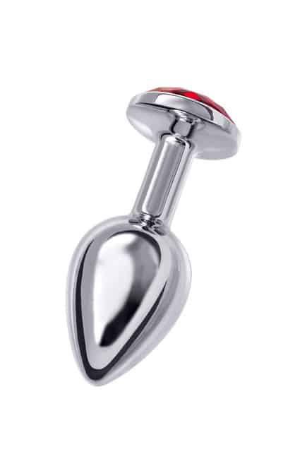 Plug Kim Loại Pha Lê Đỏ 7.5cm Sang Trọng Dâm