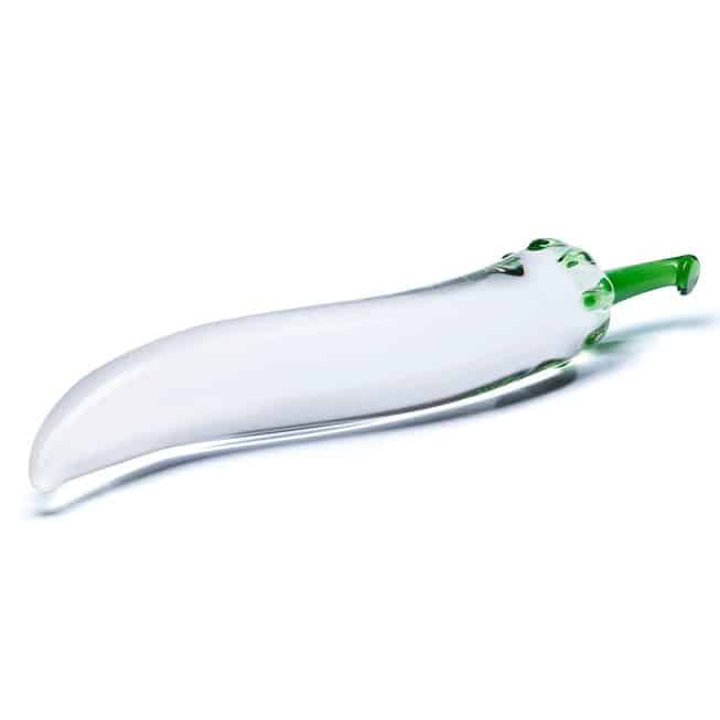 Ớt Kính Glas 18cm Trong Gợi Cảm Điểm G Cháy Bỏng