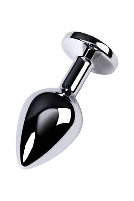 Toyfa Anal Plug Bạc Crystal Ametist Sang Trọng Lấp Lánh