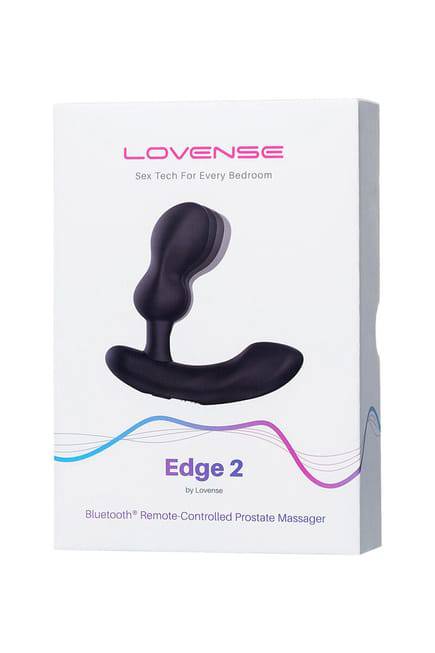 Lovense Edge 2 Prostate Massager Đen App Điều Khiển
